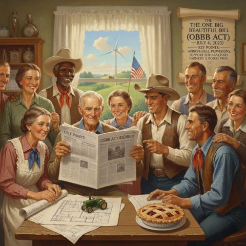 New “One Big Beautiful Bill”: What Ranchers, Farmers & Rodeo Professionals Need to Know—From a CFO’s Perspective